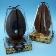 shaped plastic box for gift chocolate eggs